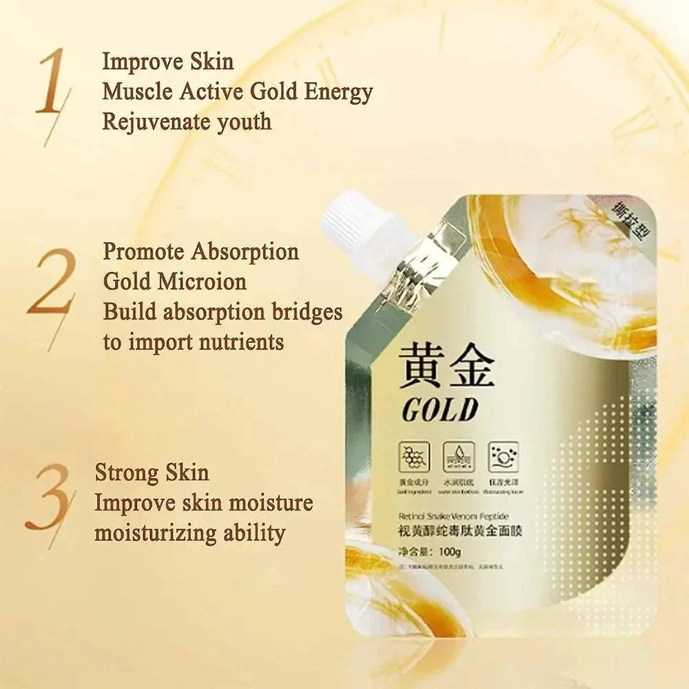 Instant Wrinkle Remover Retinol Gold Mask
