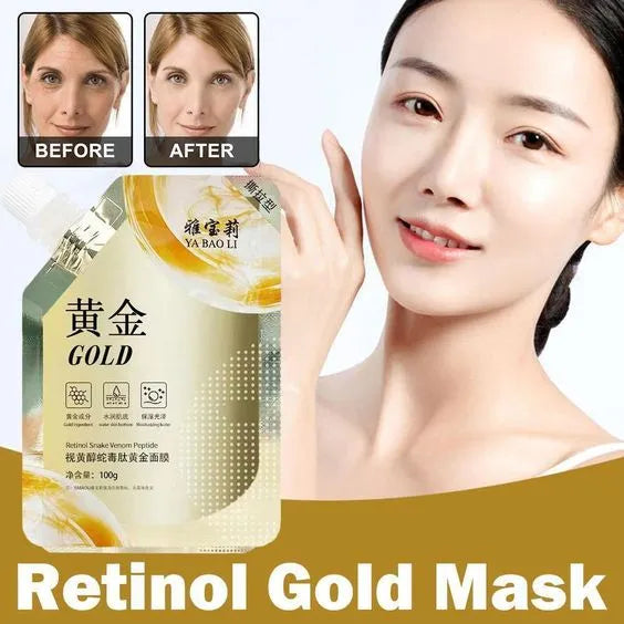 Instant Wrinkle Remover Retinol Gold Mask