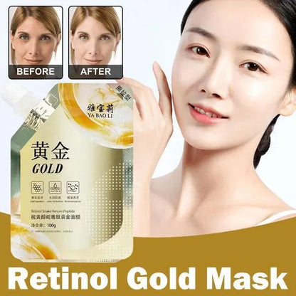 Instant Wrinkle Remover Retinol Gold Mask