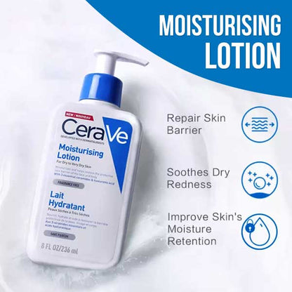 CeraVe Moisturizing Lotion for Dry to very Dry Skin - 236ml
