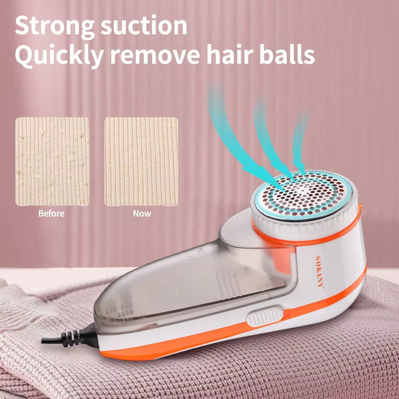 Electric Automatic Portable Fabric Shaver Clothes - Lint Remover