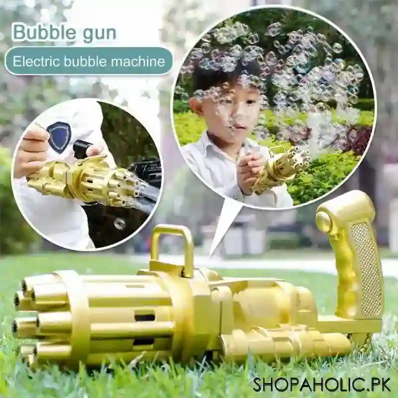 BUBBLE GUN MACHINE FOR KIDS