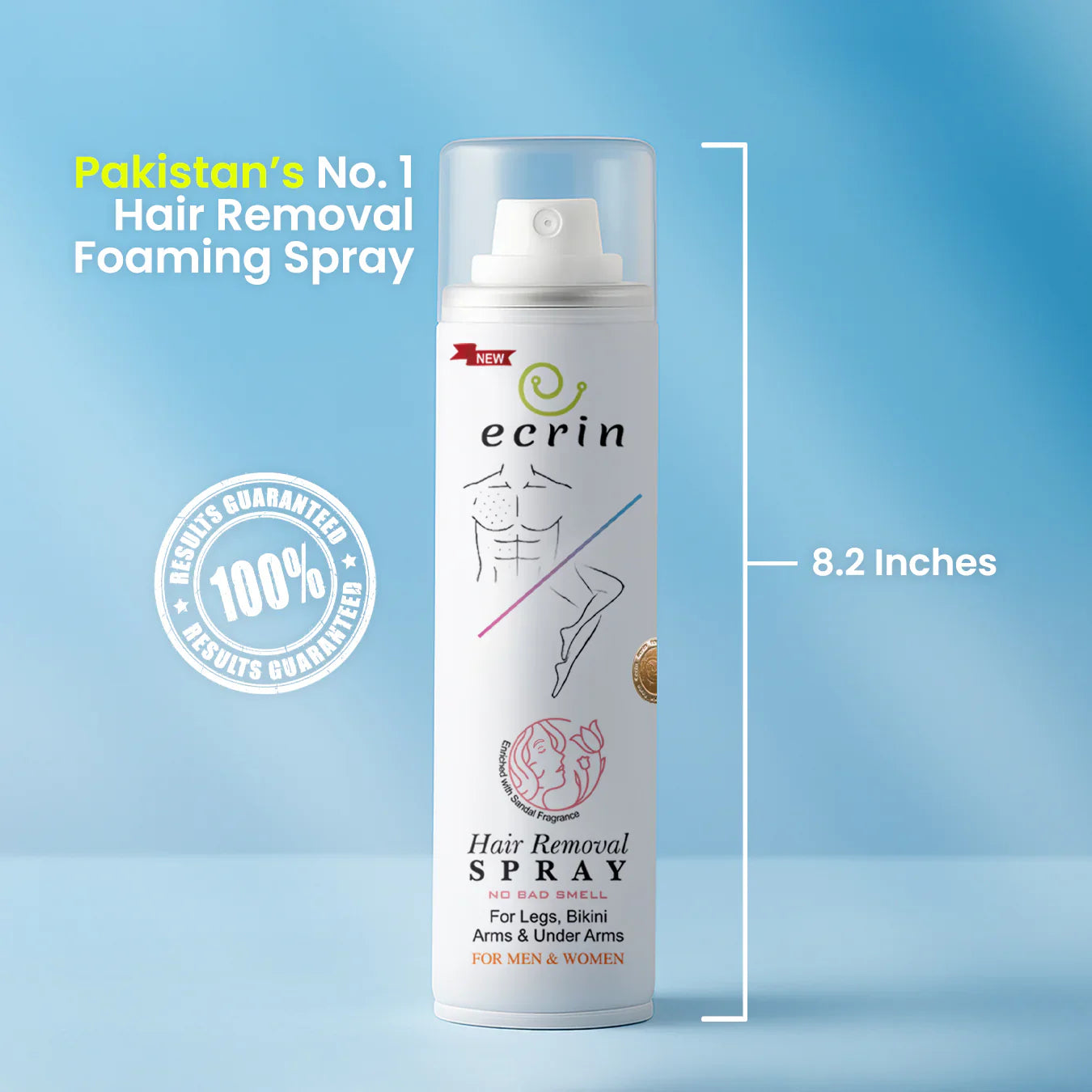 ECRIN HAIR REMOVER SPRAY – THE ORIGINAL