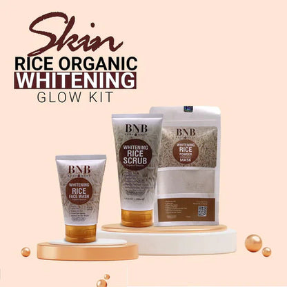 BNB RICE EXTRACT BRIGHT & GLOW KIT