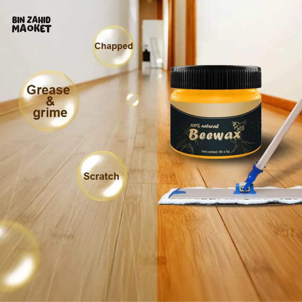 Natural Beeswax Wood Polish & Restorer – Restore, Protect & Shine