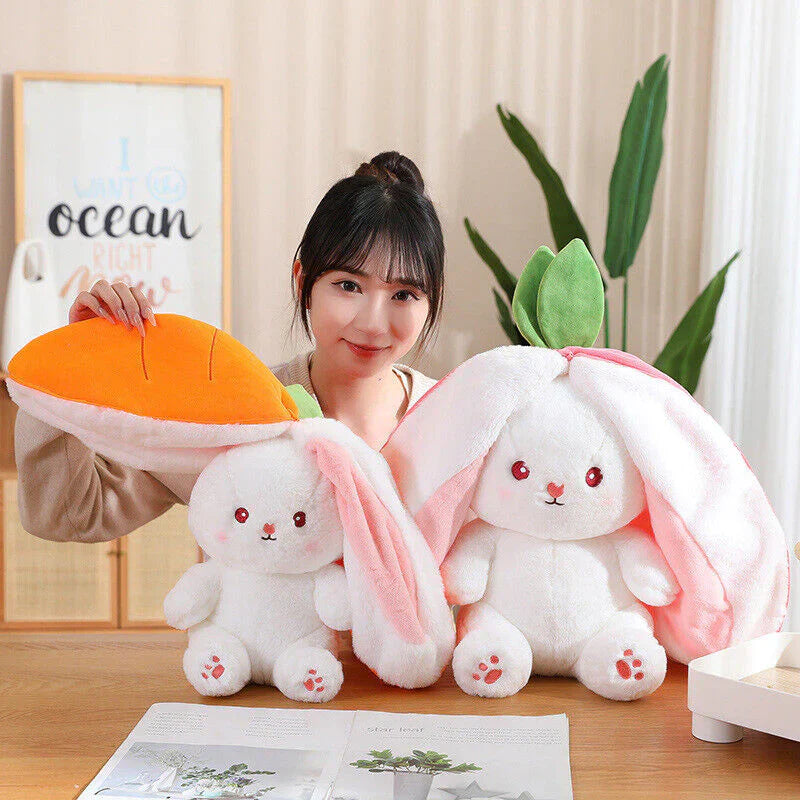 Bunny Plush Pillow And Stuff Toy - 32cm