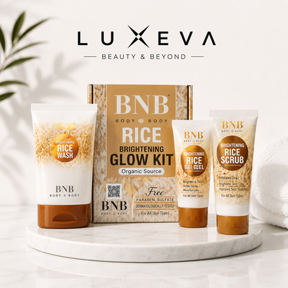 BNB RICE EXTRACT BRIGHT & GLOW KIT