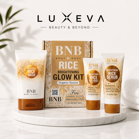 BNB RICE EXTRACT BRIGHT & GLOW KIT