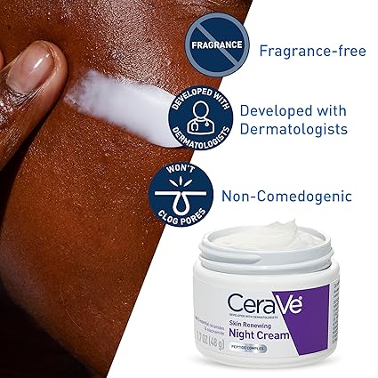 CeraVe Skin Renewing Night Cream - 48g