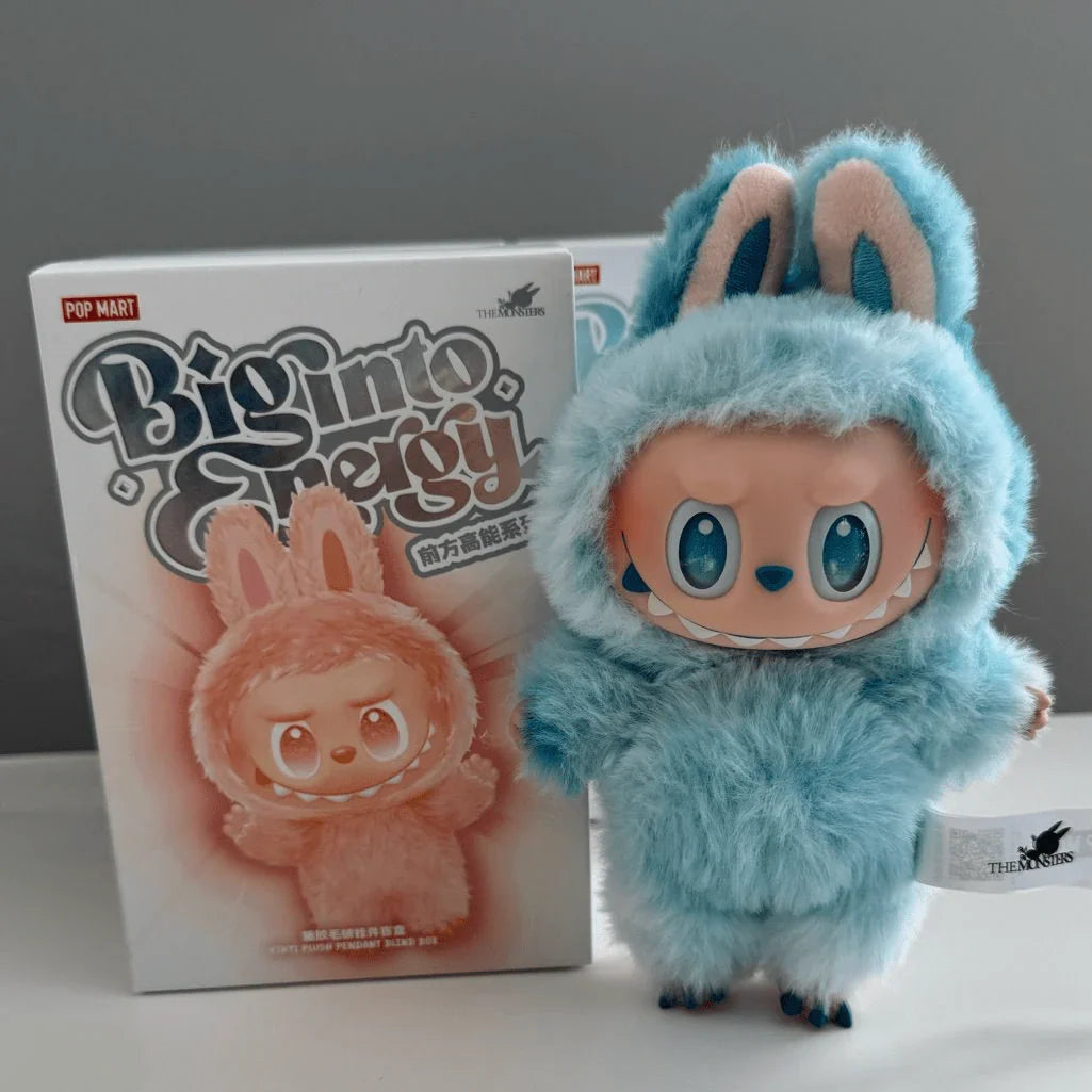 Labubu Big Into Energy Monster Keychain