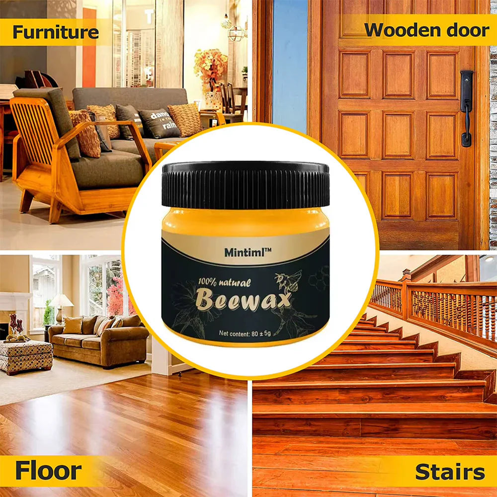 Natural Beeswax Wood Polish & Restorer – Restore, Protect & Shine