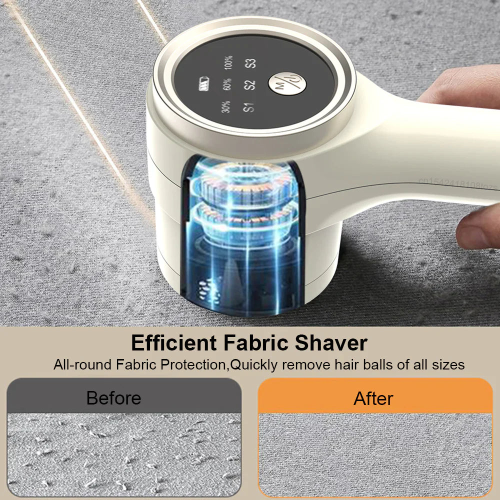 Electric Automatic Portable Fabric Shaver Clothes - Lint Remover