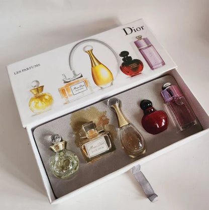 Dior Gift Set of Perfume Mini Fragrances - Original