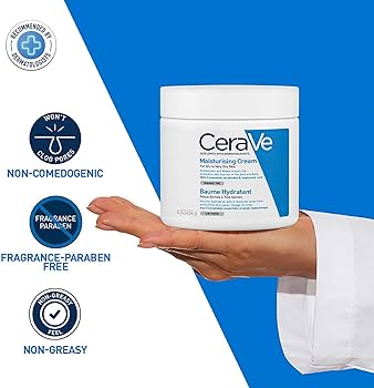 CeraVe- Moisturizing Cream For Dry To Very Dry Skin, 454g