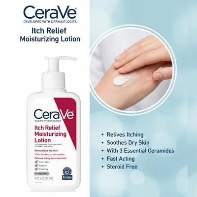 CeraVe Itch Relief Moisturizing Lotion for Dry Skin