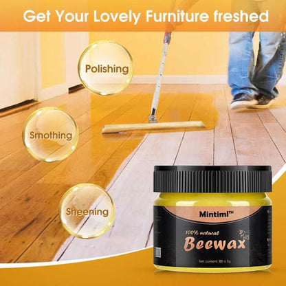 Natural Beeswax Wood Polish & Restorer – Restore, Protect & Shine