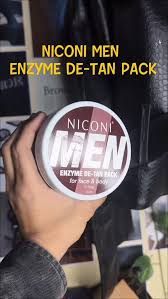 Niconi Men & Women Enzyme De-Tan Pack For Face & Body (300g)