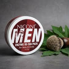 Niconi Men & Women Enzyme De-Tan Pack For Face & Body (300g)